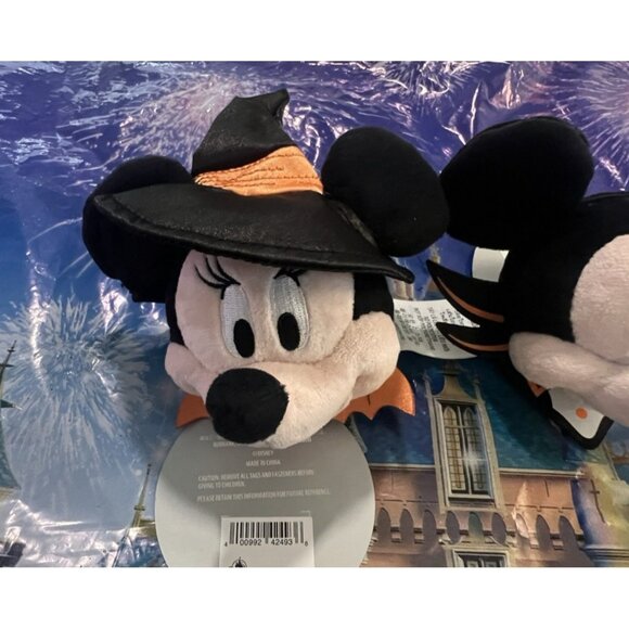 2025 Disney Parks Create Your Own Headband Halloween MICKEY & MINNIE Plush New - Picture 3 of 6